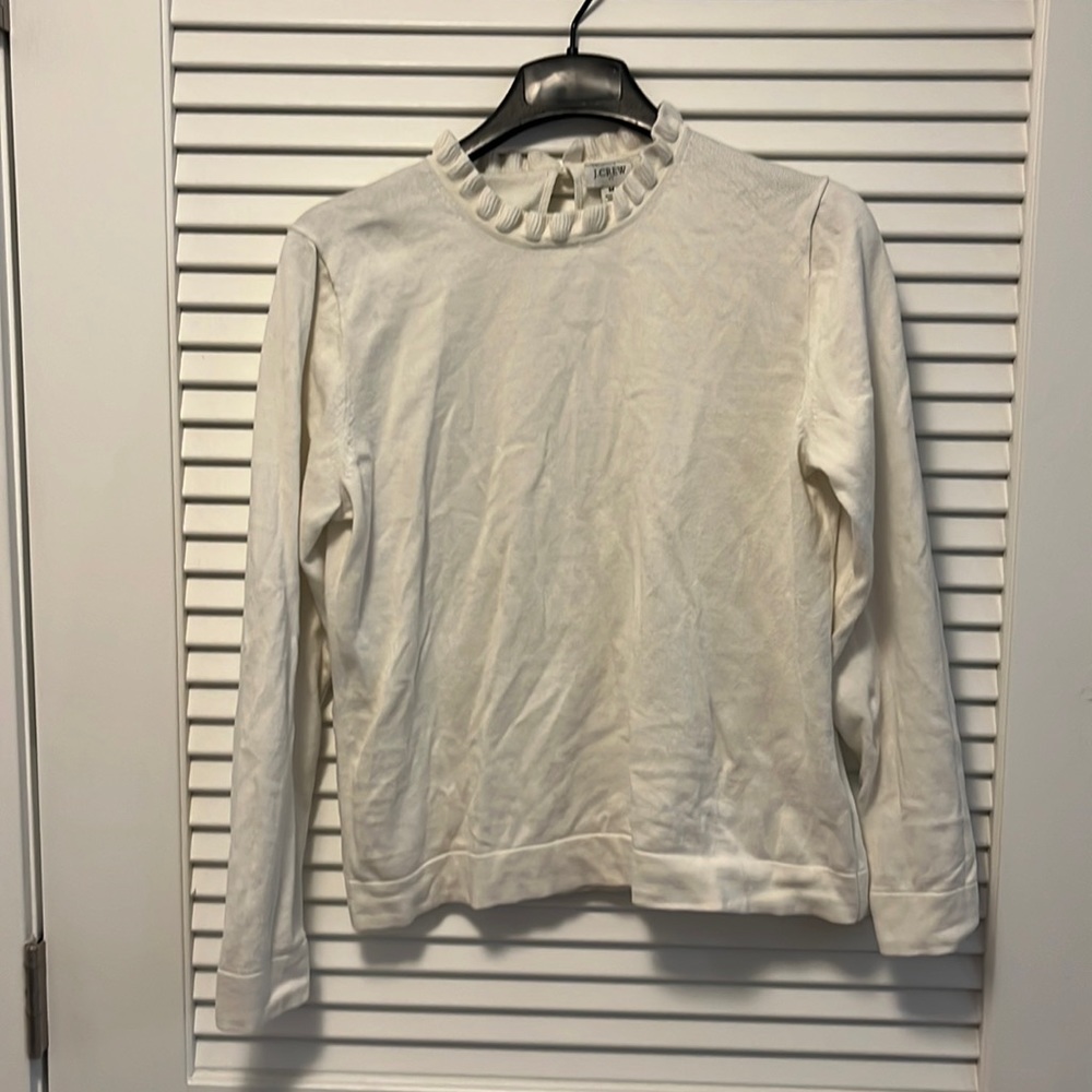 J.Crew Factory Ruffleneck Sweater